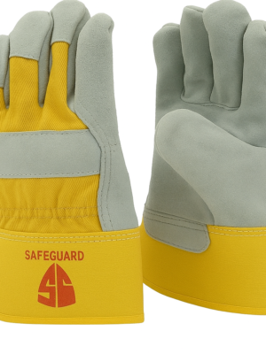 Safeguard Palm Leather Gloves