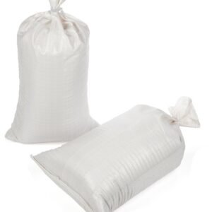 Polypropylene Sandbags - 17" x 27" (White)