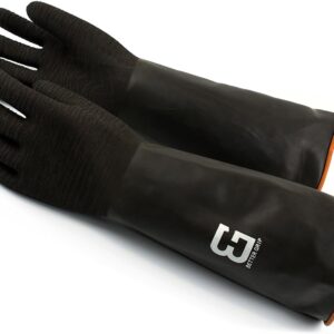 Better Grip Textured Natural Latex Chemical Resistant Gloves