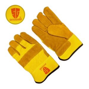 Safeguard Leather Winter Gloves