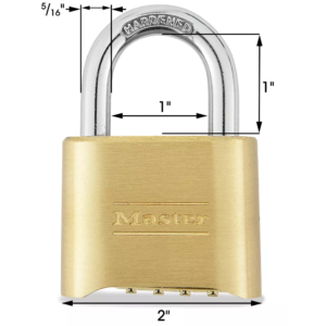 Master Lock Combination 175D