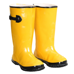 Slush PVC Knee Boots