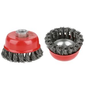 6" Knotted Industrial Cup Brush