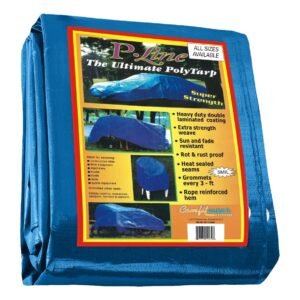 P-Line Blue Poly Tarp