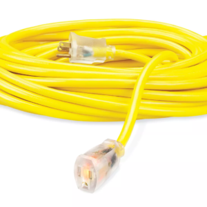 Yellow Heavy Duty Extension Cord
