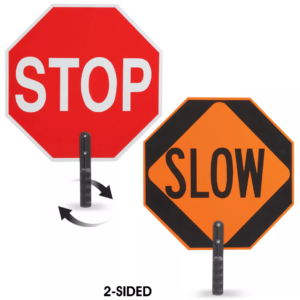 Stop Slow Sign