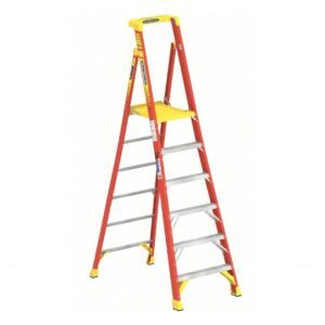 Fiberglass Podium  Step Ladder